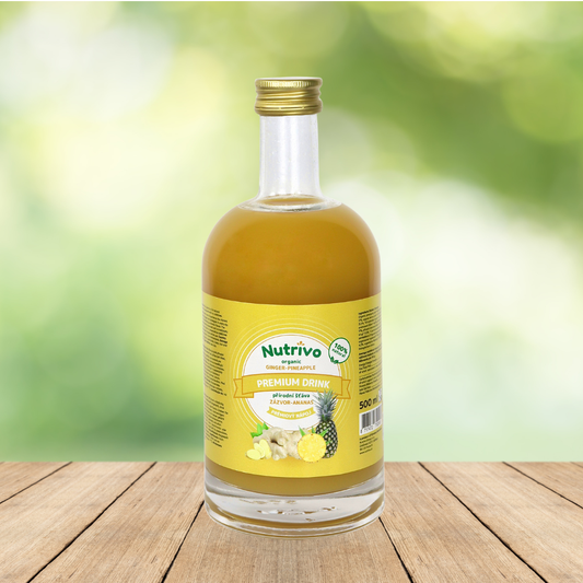 BIO šťáva ananas a zázvor 500 ml